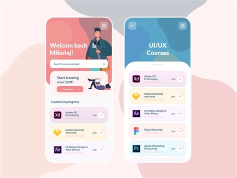Creative Login & Signup UI Design For Mobile App :: Behance