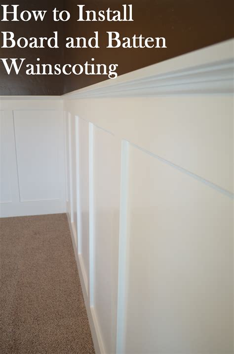 How To Install Board And Batten Paneling at Shelly Ahmed blog
