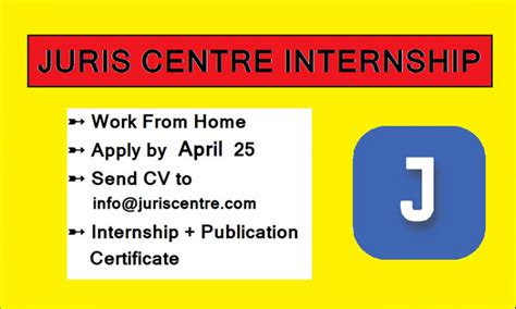 Online Internship, Juris Centre