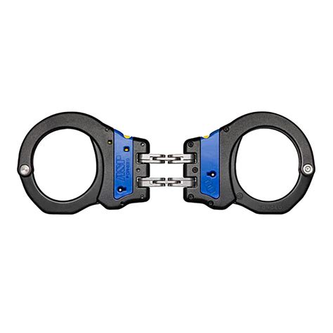 ASP Blue Line Ultra Plus Hinge Handcuffs, Aluminum | Galls