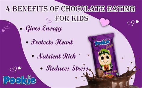 Pookie Healthy Chocolates for Kids Gift Pack, Mouth Melting Chocolate ...