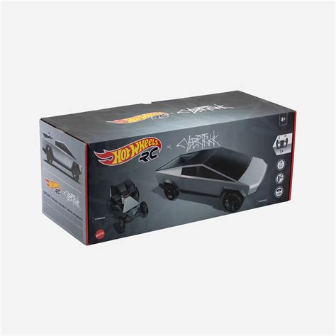 Hot Wheels x Tesla Cybertruck 1:10 Scale RC Car (2021 Version w/Cyberq – The Mainstreet Marketplace