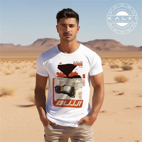 Kalki 2898 AD "Bujji Racing Legends" White T-Shirt– A47