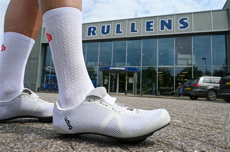 Hoge witte Sockeloen Rullens sokken voor iedere fietsrit