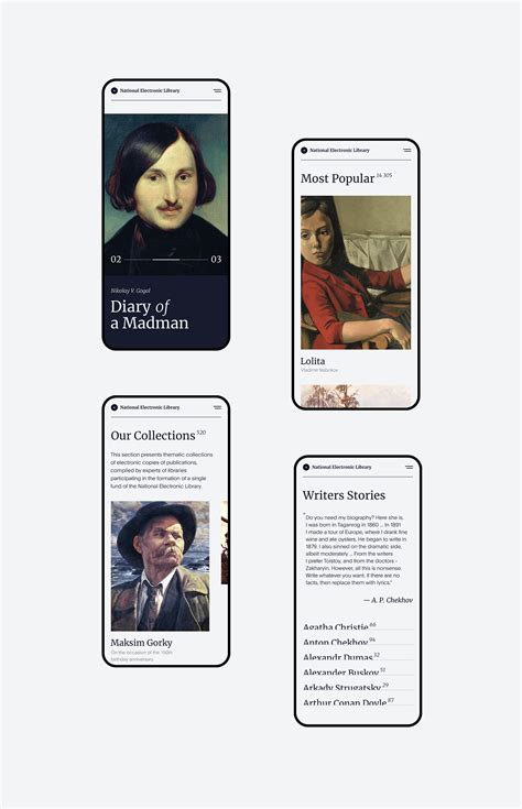 Image result for eLibrary UI/UX