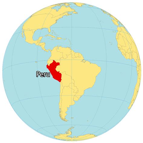 Map of Peru - GIS Geography