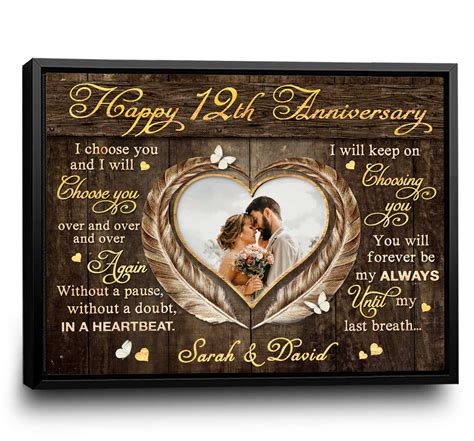 12th Wedding Anniversary