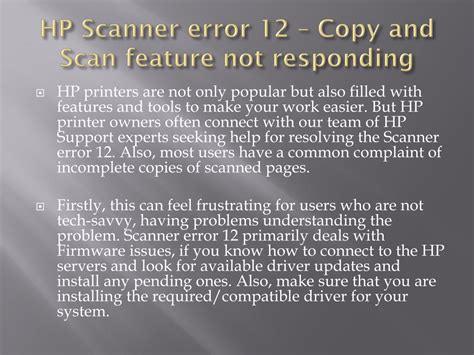 Image result for HP Scanner Error