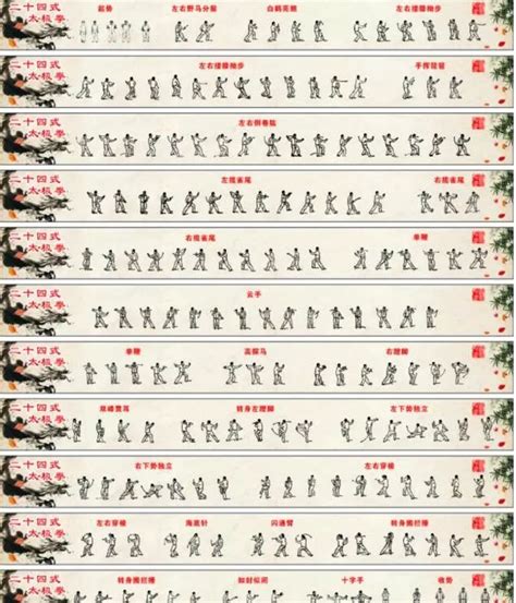 24式太极拳每一个招式的名称-搜狐大视野-搜狐新闻