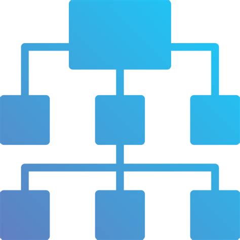 Icône de Structure d'organisation Generic Flat Gradient | Freepik