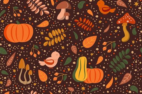 Image result for Seamless Pattern Vector Fall