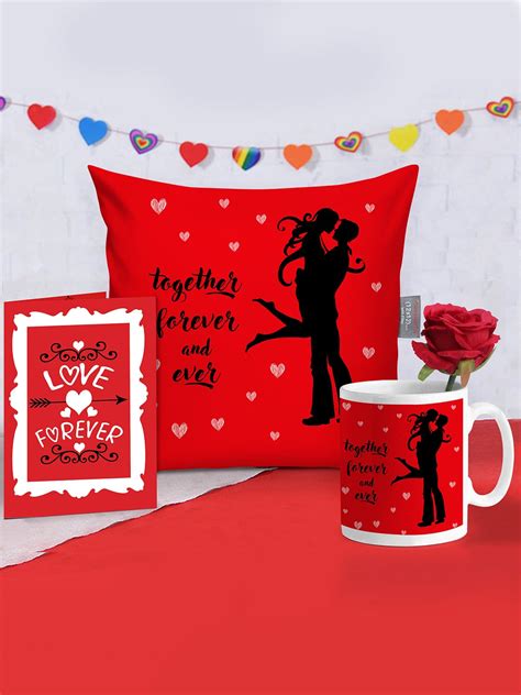 Buy | Valentine Special Rose - Cushion Cover | Tied Ribbons