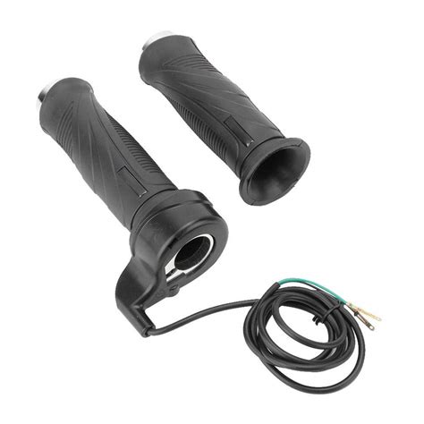 Pair of Throttle Grip,5V Ebike Throttle Handle Grip Cable for Electric ...