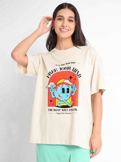 Oversized T-Shirts for Women: Buy Online from ₹399 at Beyoung