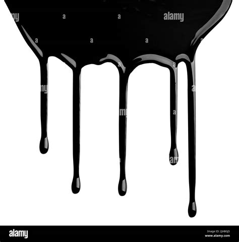 Acrylic pour paint Black and White Stock Photos & Images - Alamy