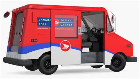 3D Grumman Canada LLV Post Car Rigged for Maya model | 3D Molier ...