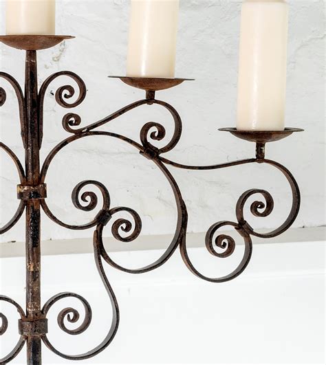 Floor Wrought Iron Candle Holders at Taylah North blog