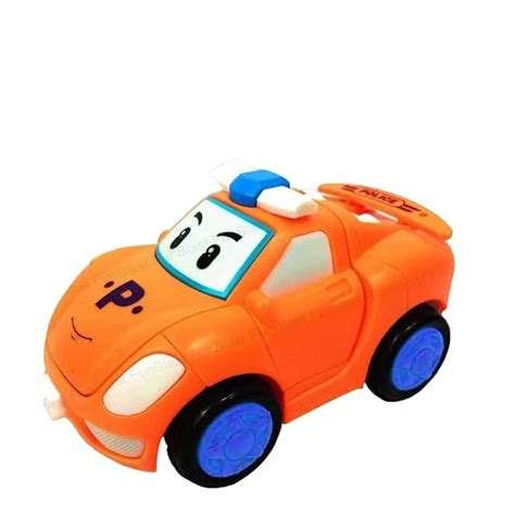 FunBlast Plastic Pull Push Back Action Robot Car- Toys for Kids, Racing ...