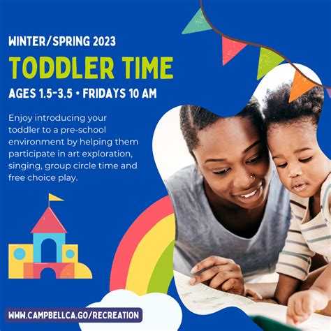 Toddler Time - Parent & Tot Classes | Downtown Campbell