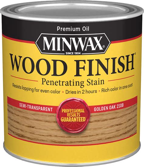 Minwax Golden Oak Stain - 1/2 Pint