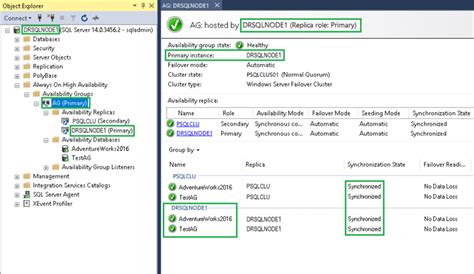 Adding Replica Node to SQL Server Availability Group 的图像结果