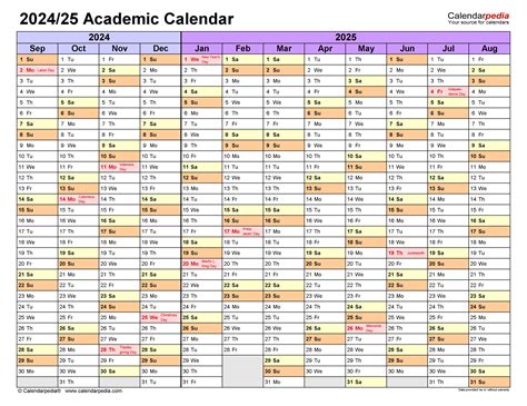 Academic Calendar 2024 2025 - Kiley Merlina