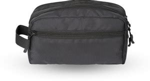 travooz Black Double Zipper Multi Purpose Utility/ Cosmetic Pouch ...