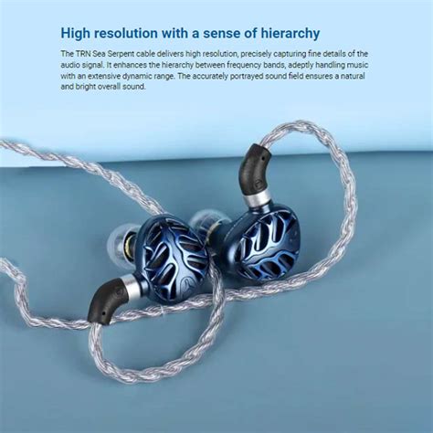 TRN Sea Serpent 4 Core Copper & Silver Mixed Modular Upgrade Cable ...