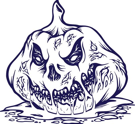 Drawings Of Zombies Face