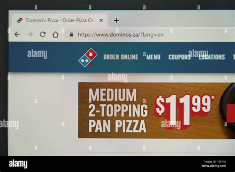 Image result for Domino's Website