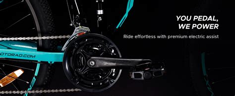 EMotorad EMX+ Mountain Electric Cycle | 13Ah Removable Battery, Colour ...