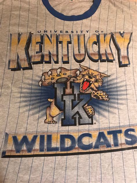 Vintage Kentucky Wildcat Shirt. 1980's Kentucky Wildcats. 80's Kentucky ...