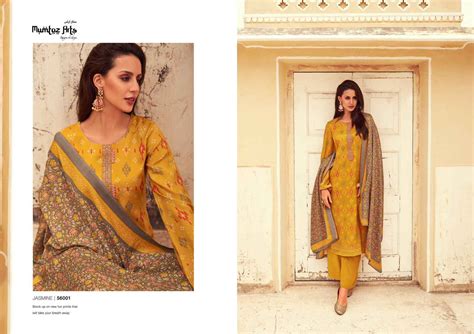 Mumtaz Arts Jasmine Pashmina Dress Material - 8347237428