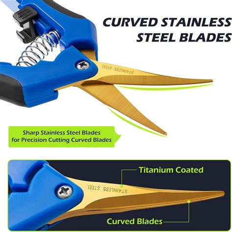 Growneer 3-Pack Curved Blade Pruning Shears with India | Ubuy