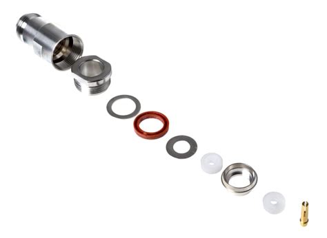 R161270000 Radiall | Radiall, Jack Panel Mount N Connector, 50Ω, Clamp ...