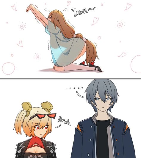 wise, burnice white, and alexandrina sebastiane (zenless zone zero ...