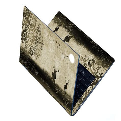 Laptop Skin - Deer Brownish Art for 15.6 inch Laptop – SkinsLegend