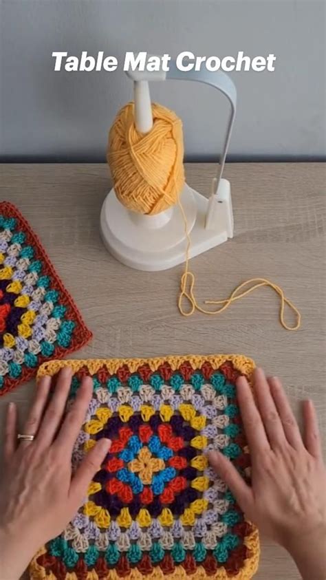 Image result for How to Crochet a Table Mat Using Threads
