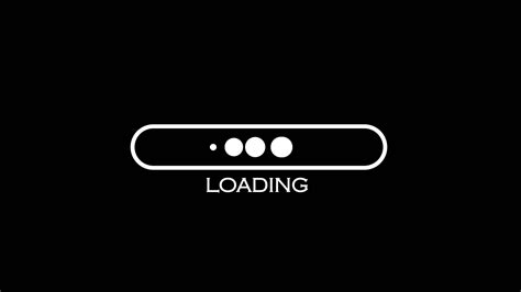 Loading animation with black background 37315671 Stock Video at Vecteezy