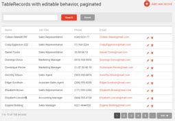 Image result for OutSystems Editable Table