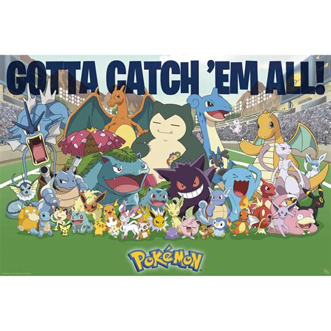 Pokemon - Gotta Catch Em All Maxi Poster | Elbenwald