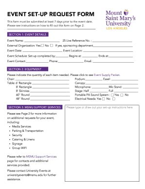 Image result for Project Setup Request Form