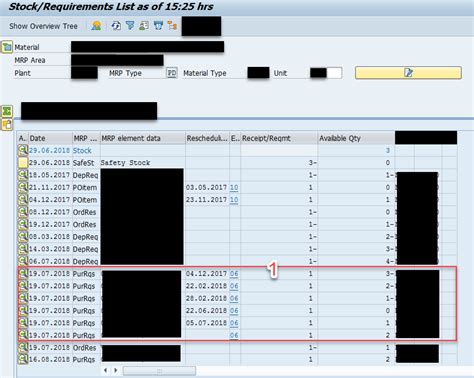 SAP Md04 Tutorial 的图像结果