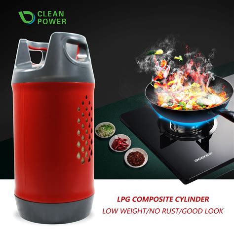 Composite LPG Cylinder for Cooking Light Weight LPG Cylinder Liquid Level Visible LPG Cylinders ... - weight of lpg gas cylinder