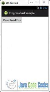 Image result for Android Progress Bar Example