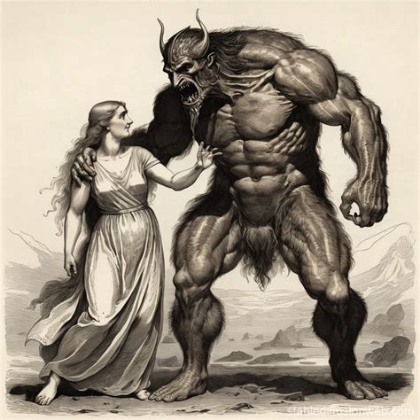 grendel and his mother from the poem beowulf Prompts | Stable Diffusion ...