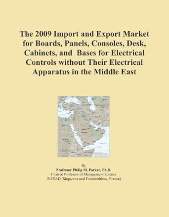 The 2009 Import and Export Market for Boards, Panels, Consoles, Desk ...