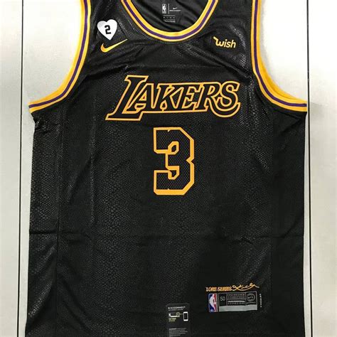 Lakers 3 ANTHONY DAVIS JERSEY/UNISEX LAKERS 3 DAVIS พีชหัวใจรุ่น ...