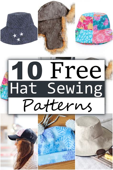 Printable Hat Patterns 的图像结果