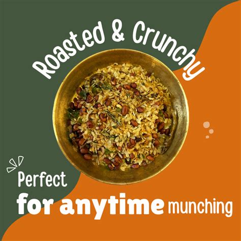 Snackdesi Roasted Chura Bhuja – Overloaded with Peanuts (Healthy Snack